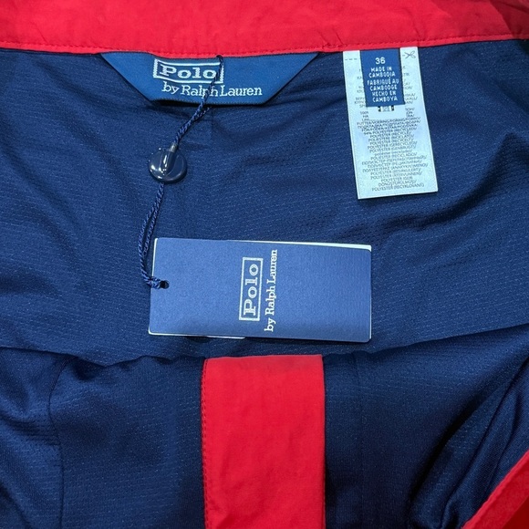 New Polo Ralph Lauren Swimshorts Red 5.5” Sz 36 Lined Trunks Resortwear Preppy - Picture 5 of 16
